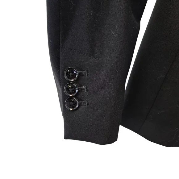 Banana Republic Wool Blend Two Button Blazer Jacket Size 6 - Picture 6 of 7